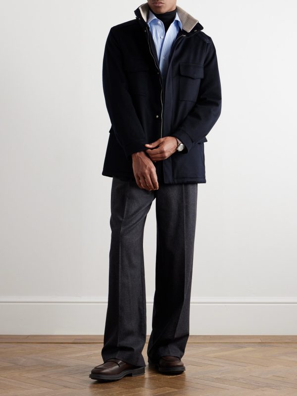 Traveller Storm System® Cashmere Hooded Field Jacket - OU Traveller Storm System® Cashmere Hooded Field Jacket - OU