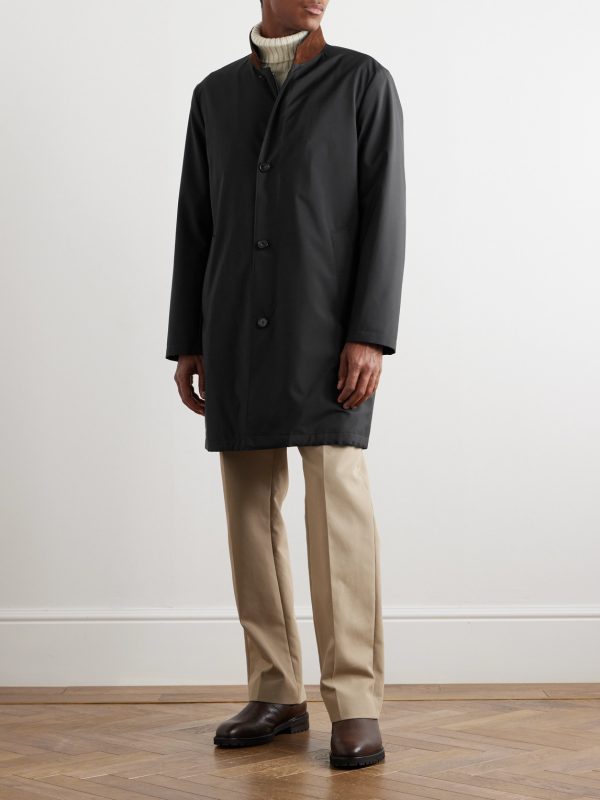 Sebring Windmate Suede-Trimmed Storm System® Shell Car Coat - OU Sebring Windmate Suede-Trimmed Storm System® Shell Car Coat - OU