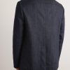 Spagna Leather-Trimmed Cotton and Cashmere-Blend Denim Jacket - BK Spagna Leather-Trimmed Cotton and Cashmere-Blend Denim Jacket - BK