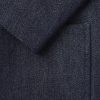 Spagna Leather-Trimmed Cotton and Cashmere-Blend Denim Jacket - E1 Spagna Leather-Trimmed Cotton and Cashmere-Blend Denim Jacket - E1