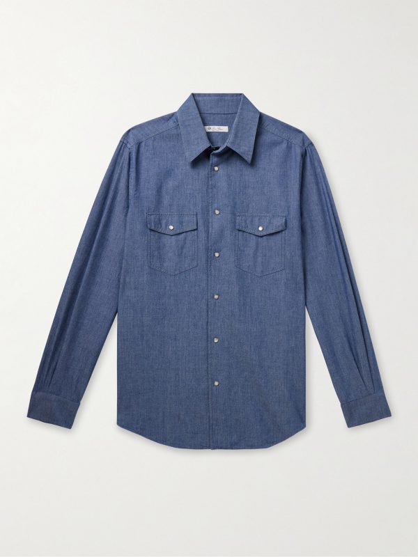 Thomas Cotton-Chambray Shirt Thomas Cotton-Chambray Shirt