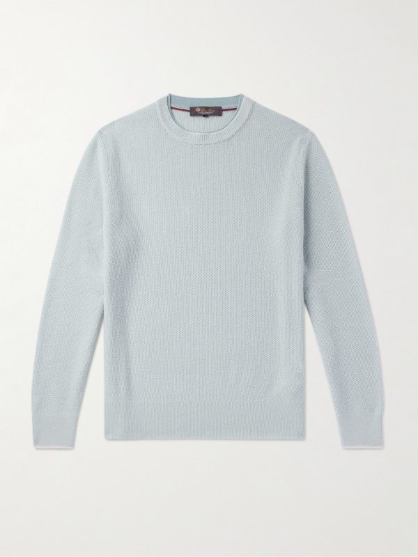 City Birdseye Baby Cashmere Sweater