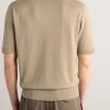 Silk and Linen-Blend Polo-Shirt - BK Silk and Linen-Blend Polo-Shirt - BK