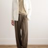 Silk and Linen-Blend Polo-Shirt - OU Silk and Linen-Blend Polo-Shirt - OU