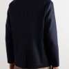 Spagna Leather-Trimmed Cashmere-Felt Jacket - BK