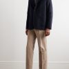 Spagna Leather-Trimmed Cashmere-Felt Jacket - OU
