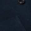 Double-Breasted Cotton and Cashmere-Blend Peacoat - E1 Double-Breasted Cotton and Cashmere-Blend Peacoat - E1