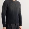 Yugen Dégradé Ribbed Cashmere Sweater - FR Yugen Dégradé Ribbed Cashmere Sweater - FR