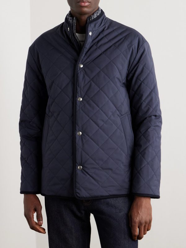 Sanjo Reversible Storm System® Cashmere and Quilted Wind Storm® Jacket - E2