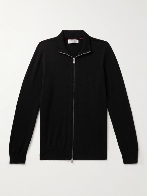 Cashmere Zip-Up Sweater Cashmere Zip-Up Sweater