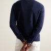 Cashmere Zip-Up Sweater - BK Cashmere Zip-Up Sweater - BK