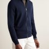 Cashmere Zip-Up Sweater - FR Cashmere Zip-Up Sweater - FR