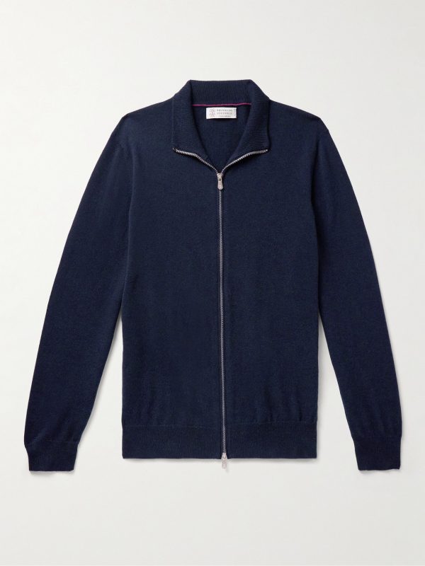 Cashmere Zip-Up Sweater Cashmere Zip-Up Sweater