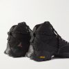 Andreas Strap Suede and Rubber-Trimmed Cordura® Boots - BK Andreas Strap Suede and Rubber-Trimmed Cordura® Boots - BK