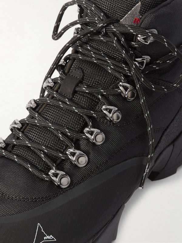 Andreas Strap Suede and Rubber-Trimmed Cordura® Boots - CU Andreas Strap Suede and Rubber-Trimmed Cordura® Boots - CU