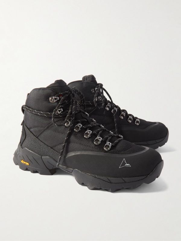 Andreas Strap Suede and Rubber-Trimmed Cordura® Boots - FR Andreas Strap Suede and Rubber-Trimmed Cordura® Boots - FR