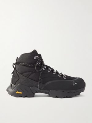 Andreas Strap Suede and Rubber-Trimmed Cordura® Boots Andreas Strap Suede and Rubber-Trimmed Cordura® Boots