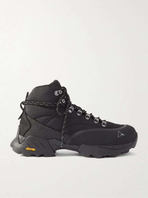 Andreas Strap Suede and Rubber-Trimmed Cordura® Boots Andreas Strap Suede and Rubber-Trimmed Cordura® Boots
