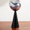 Melt Portable Silver and Black-Tone LED Lamp Melt Portable Silver and Black-Tone LED Lamp