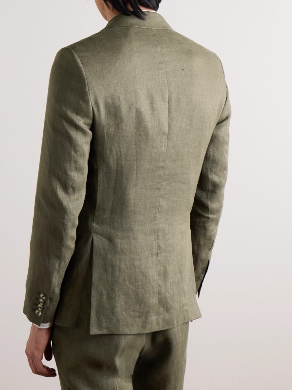Ebury Linen Suit Jacket - BK