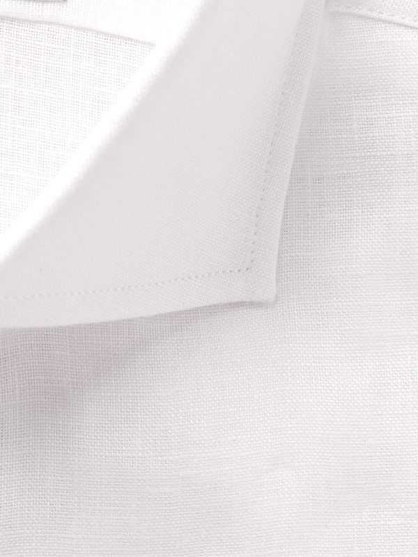 Bridford Cutaway-Collar Linen Shirt - CU Bridford Cutaway-Collar Linen Shirt - CU