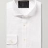 Bridford Cutaway-Collar Linen Shirt Bridford Cutaway-Collar Linen Shirt