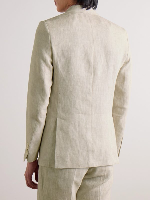 Ebury Linen Suit Jacket - BK