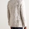Newport Embroidered Linen and Cotton-Blend Tuxedo Jacket - BK Newport Embroidered Linen and Cotton-Blend Tuxedo Jacket - BK