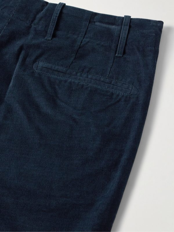 Rhys Straight-Leg Cotton-Corduroy Trousers - CU Rhys Straight-Leg Cotton-Corduroy Trousers - CU