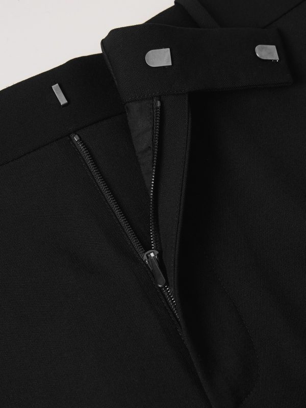 Elijah Straight-Leg Wool-Twill Trousers - E1 Elijah Straight-Leg Wool-Twill Trousers - E1