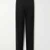 Elijah Straight-Leg Wool-Twill Trousers Elijah Straight-Leg Wool-Twill Trousers