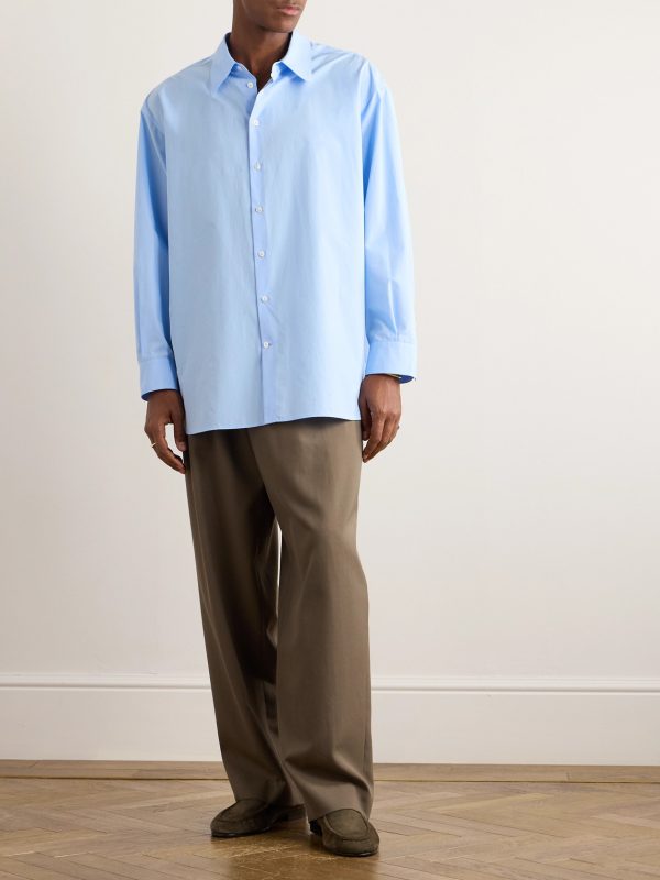 Lukre Cotton-Poplin Shirt - OU Lukre Cotton-Poplin Shirt - OU