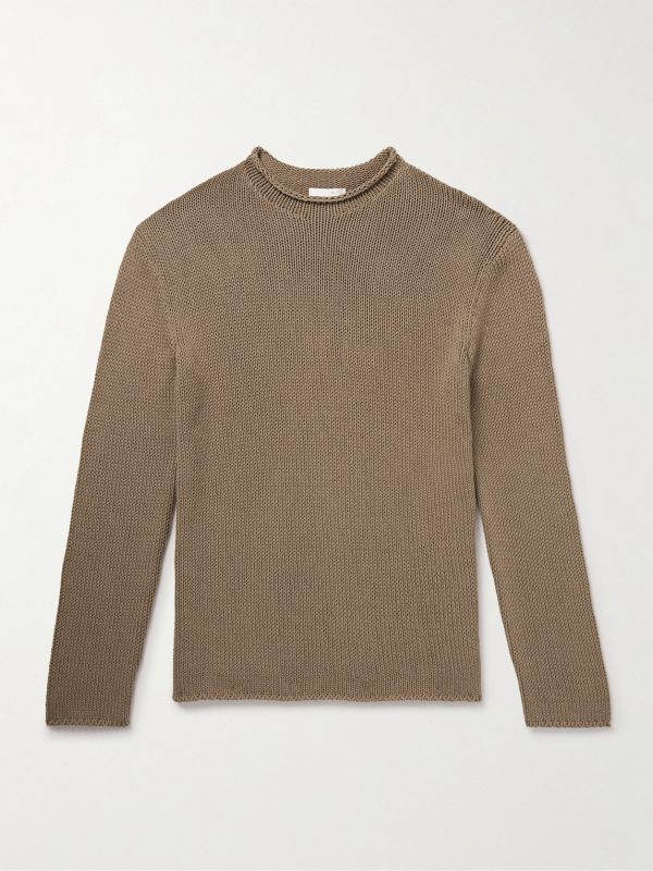 Anteo Cotton and Cashmere-Blend Sweater Anteo Cotton and Cashmere-Blend Sweater
