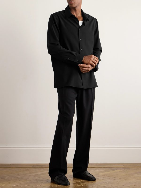 Beto Wool-Gabardine Shirt - OU