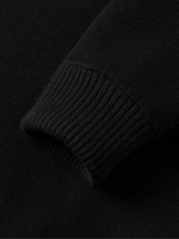 Daxton Cashmere-Felt Bomber Jacket - E1 Daxton Cashmere-Felt Bomber Jacket - E1