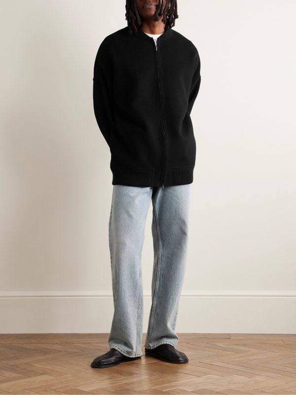 Daxton Cashmere-Felt Bomber Jacket - OU Daxton Cashmere-Felt Bomber Jacket - OU