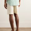 Straight-Leg Oasi Linen Shorts - BK