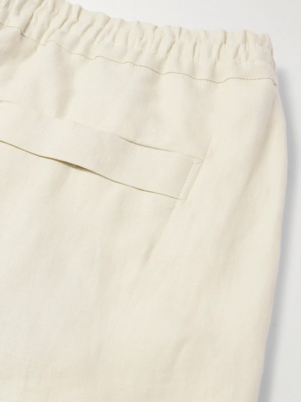 Straight-Leg Oasi Linen Shorts - CU