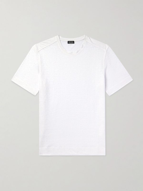Linen-Jersey T-Shirt Linen-Jersey T-Shirt