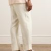 Tapered Oasi Linen Trousers - BK Tapered Oasi Linen Trousers - BK