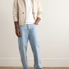 Slim-Fit Linen Polo Shirt - OU Slim-Fit Linen Polo Shirt - OU