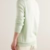 Organic Cotton and Silk-Blend Sweater - BK Organic Cotton and Silk-Blend Sweater - BK