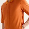 Cotton and Silk-Blend Terry Shirt - E1 Cotton and Silk-Blend Terry Shirt - E1