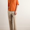 Cotton and Silk-Blend Terry Shirt - OU Cotton and Silk-Blend Terry Shirt - OU