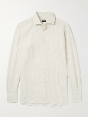 Striped Oasi Linen Shirt Striped Oasi Linen Shirt