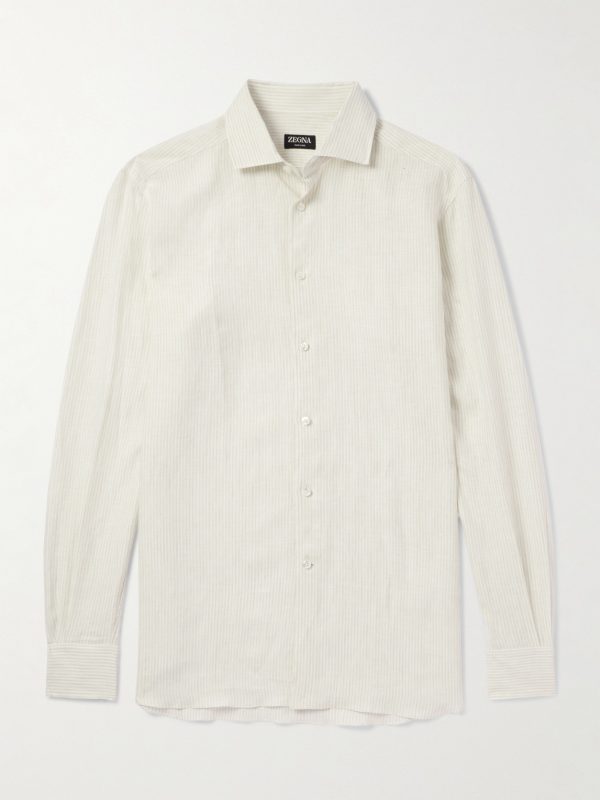 Striped Oasi Linen Shirt Striped Oasi Linen Shirt