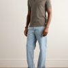 Slim-Fit Cotton-Piqué Polo Shirt - OU Slim-Fit Cotton-Piqué Polo Shirt - OU