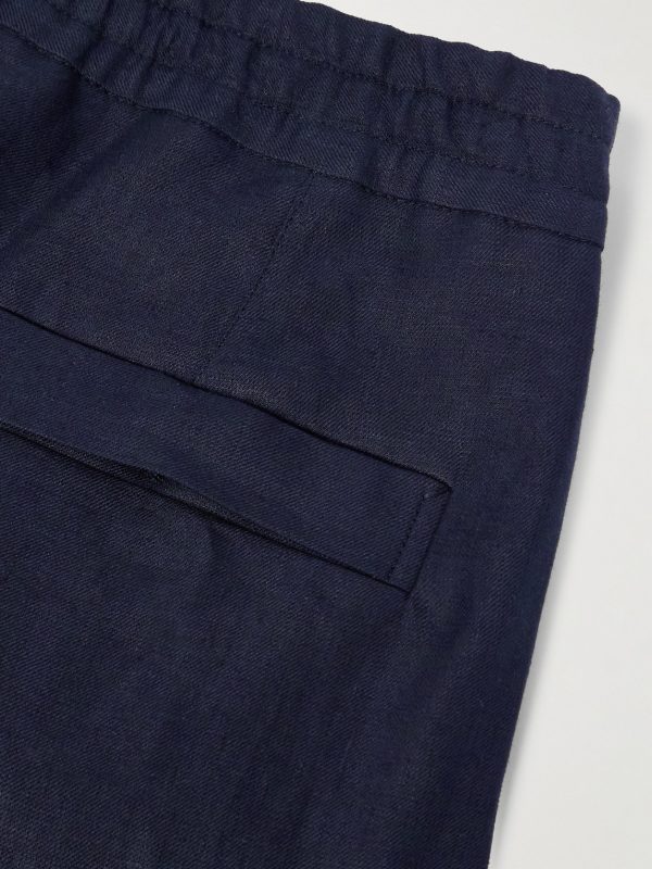 Tapered Oasi Linen Trousers - CU Tapered Oasi Linen Trousers - CU