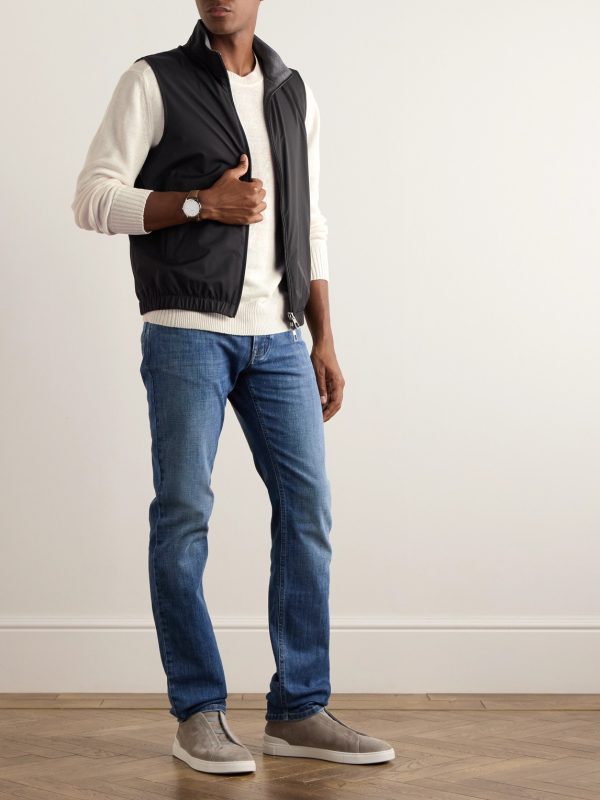 Linen and Silk-Blend Sweater - OU Linen and Silk-Blend Sweater - OU