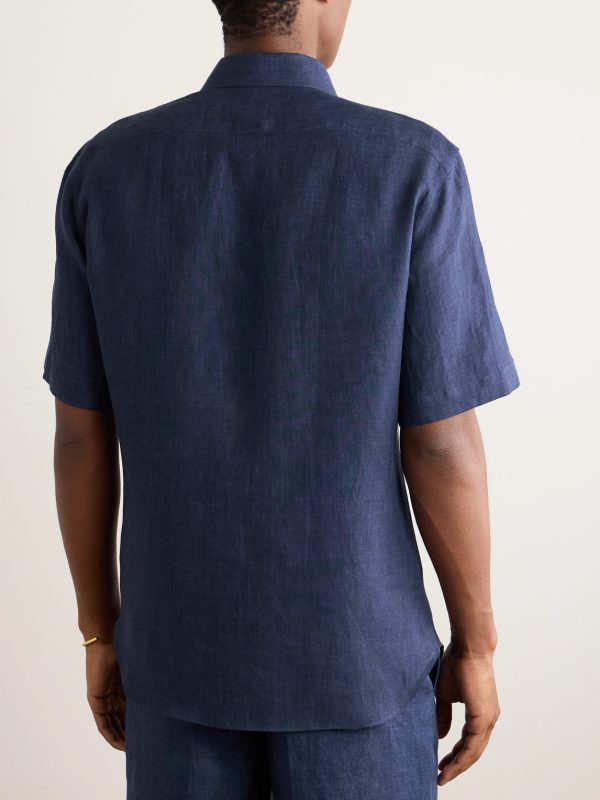 Oasi Lino Shirt - BK Oasi Lino Shirt - BK